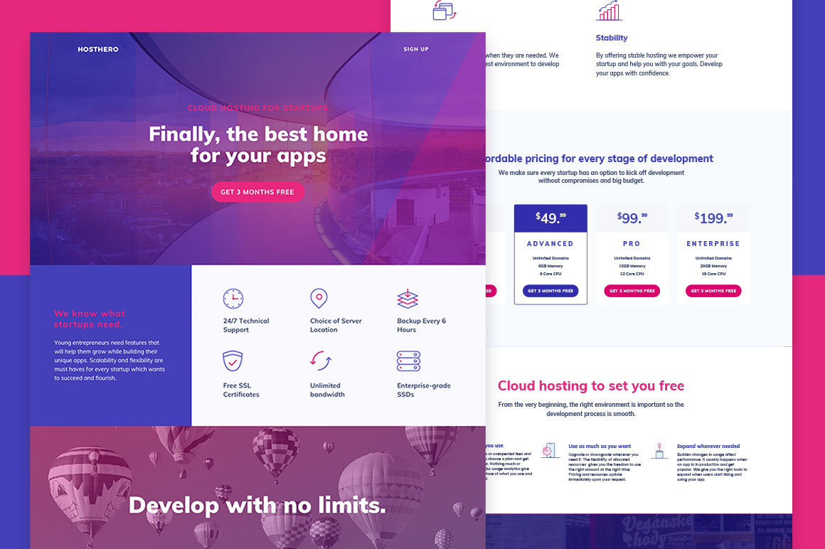 Hosting Deal - Landing Page