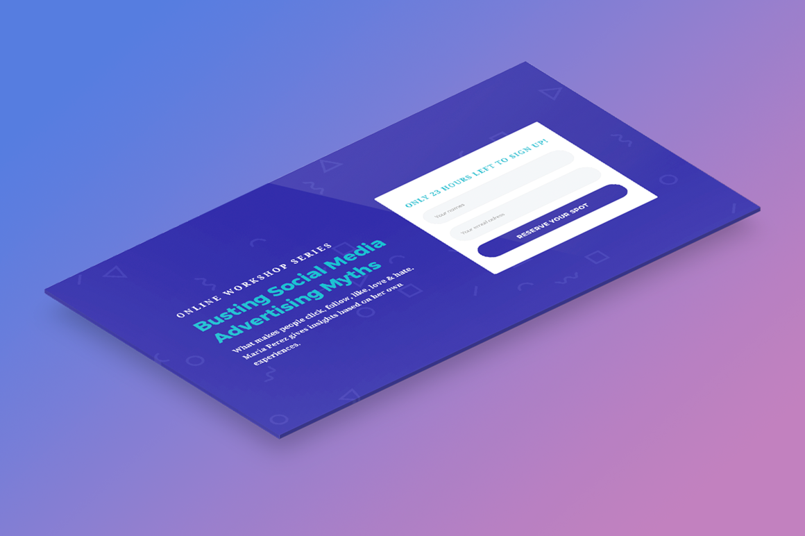 Workshop - Landing Page
